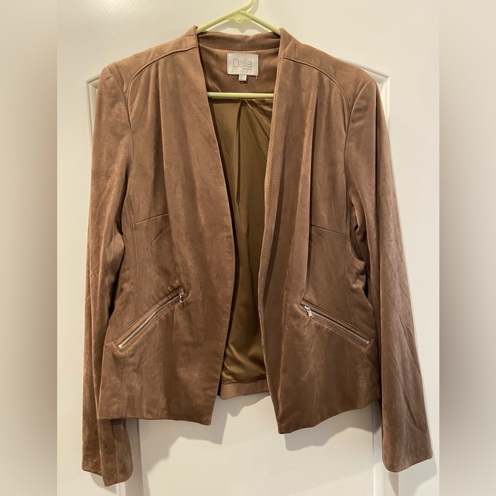 Tan Suede Blazer